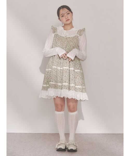 merry jenny（メリージェニー） tシャツ rabbitレースフードtops