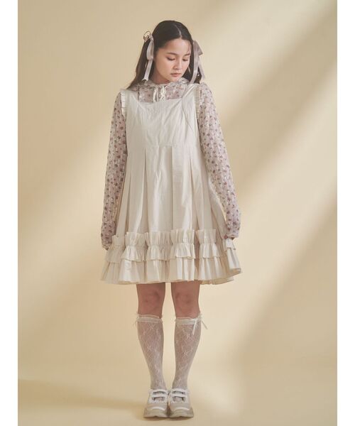 merry jenny（メリージェニー） tシャツ rabbitレースフードtops