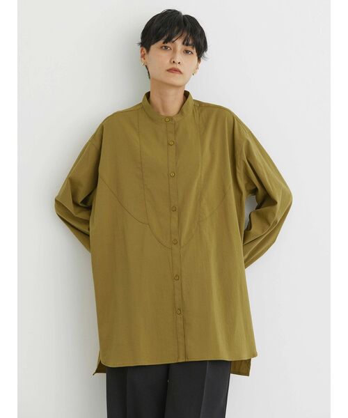 「AMERICAN HOLIC」 長袖チュニック M アイボリー レディース_画像8