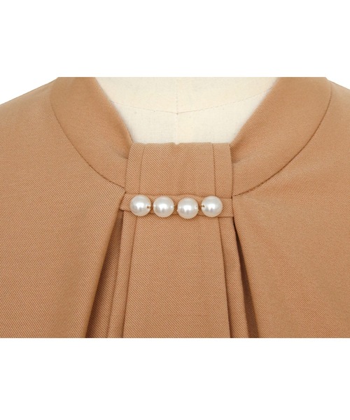 「RUIRUE BOUTIQUE」 長袖ブラウス LL ブラウン レディース_画像9