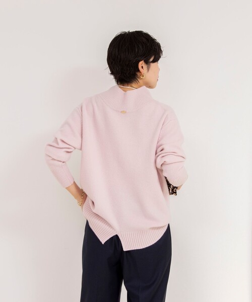 「NOLLEY'S」 長袖ニット 38 ベビーピンク レディース_画像6