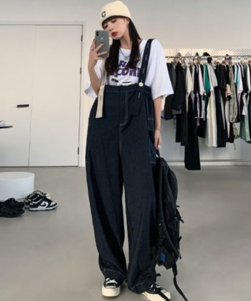「MGV」 半袖Tシャツ X-LARGE ブラック レディース_画像2