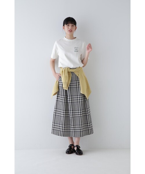 「human woman」 ロングスカート SMALL ブラック系その他3 レディース_画像3