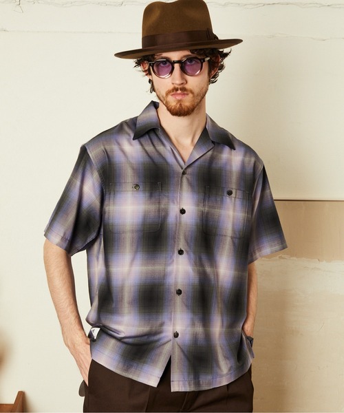 Schott N.Y.C（ショット） シャツ Schott/ショット/OMBRE SS SHIRT