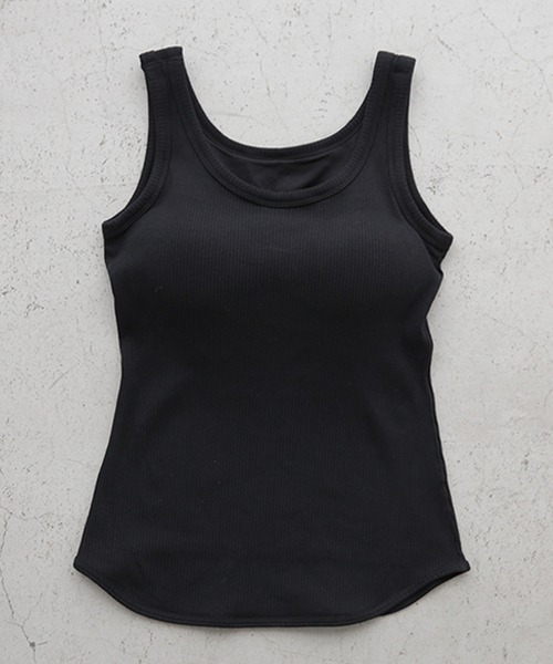 「BAMBI WATER」 ノースリーブトップス X-LARGE グレイッシュベージュ レディース_画像9
