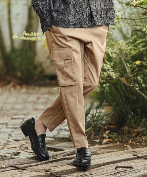 CAMBIO（カンビオ） カーゴパンツ mp14439- Stretch Twill Ankle
