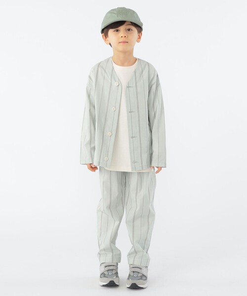 「SHIPS」 「KIDS」長袖ブラウス 110 ミント キッズ_画像5