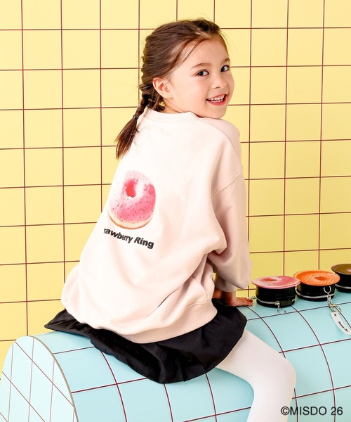 LEPSIM（レプシィム） トレーナー 「Mister Donut」「KIDS」ドーナツ