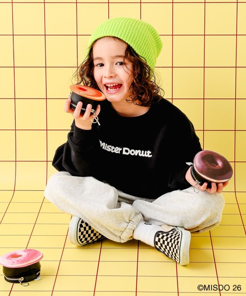 LEPSIM（レプシィム） トレーナー 「Mister Donut」「KIDS」ドーナツ