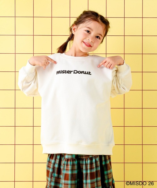 LEPSIM（レプシィム） トレーナー 「Mister Donut」「KIDS」ドーナツ