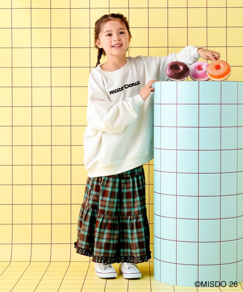 LEPSIM（レプシィム） トレーナー 「Mister Donut」「KIDS」ドーナツ
