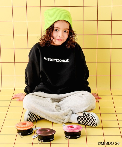 LEPSIM（レプシィム） トレーナー 「Mister Donut」「KIDS」ドーナツ