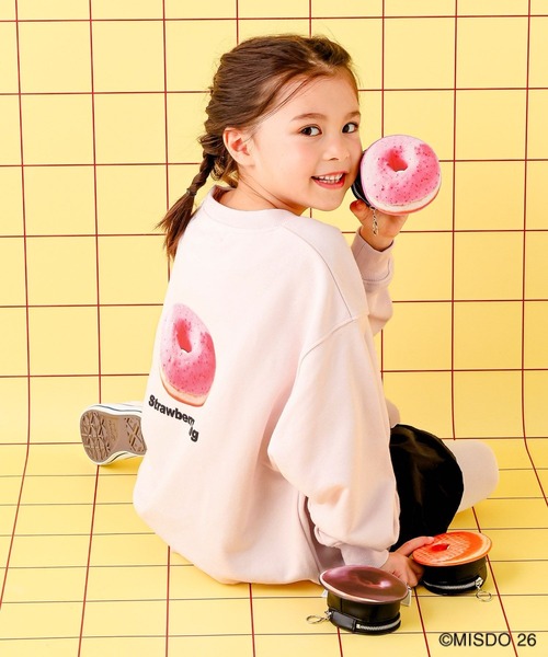 LEPSIM（レプシィム） トレーナー 「Mister Donut」「KIDS」ドーナツ