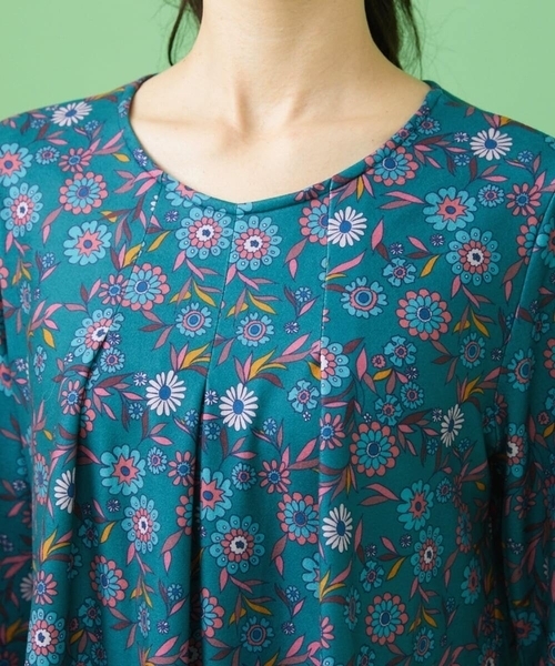 「Jocomomola」 長袖カットソー 40 グリーン レディース_画像5