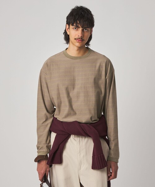 stand alone ダメージロンT STEVEN ALAN（スティーブンアラン） tシャツ オーガニックコットン