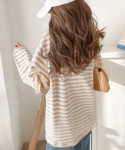 「mily bilet」 長袖ニット X-LARGE ネイビー レディース_画像9