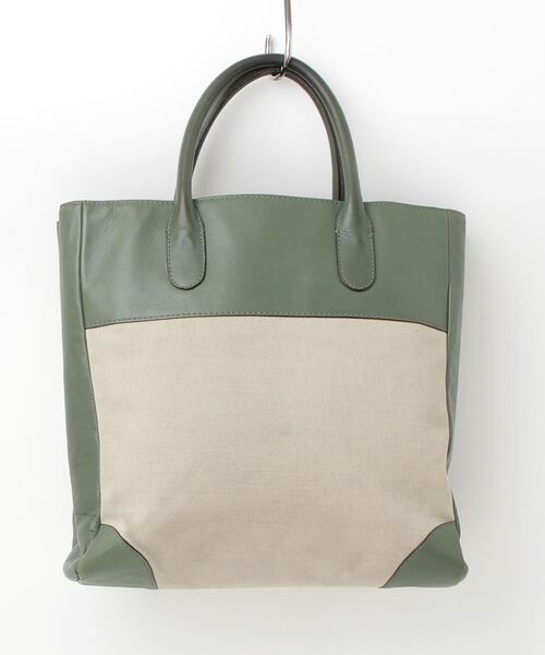 「TILA MARCH」 トートバッグ - グリーン レディース_画像2