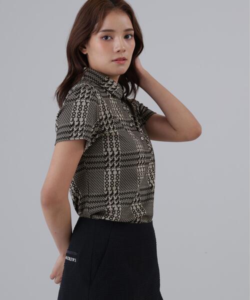 St ANDREWS ポロシャツ ポロ 「St ANDREWS」ホースビットチェック