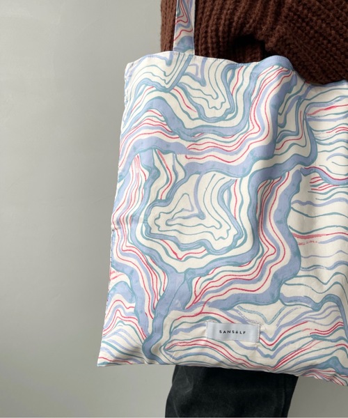 「SANSeLF」 トートバッグ FREE グリーン レディース_画像9