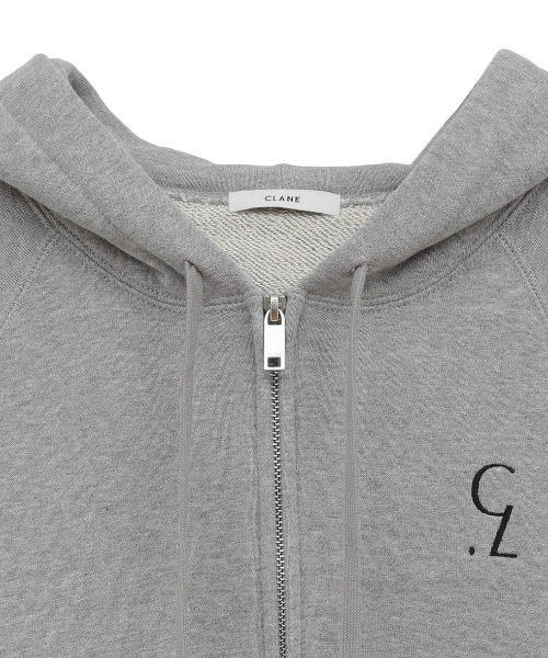 CLANE クラネ ジップアップパーカー CLANE（クラネ） パーカー CLANE/クラネ/LOGO COMPACT ZIPUP HOODIE
