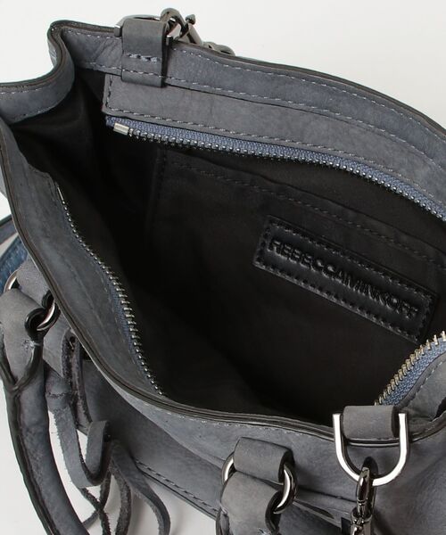 「REBECCA MINKOFF」 ワンポイント2WAYバッグ - グレー レディース_画像4
