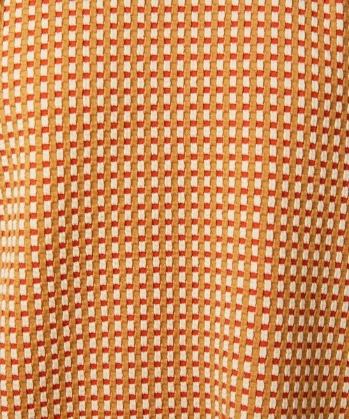 ワンピース Encrucijada チェックジャカードワンピースの画像