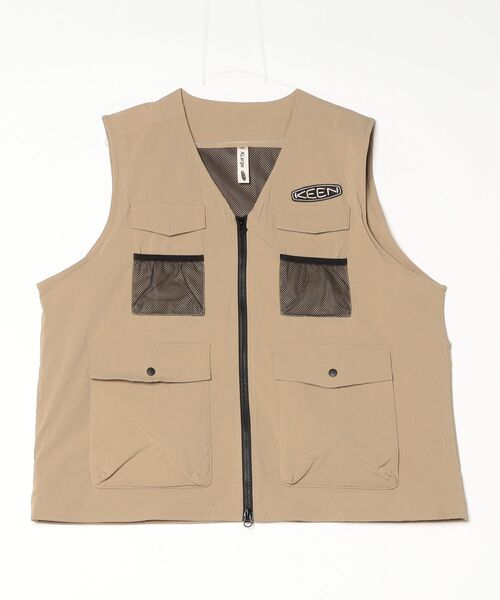 KEEN（キーン） ベスト ジレ NYLON MULTI POCKET VEST / ナイロン