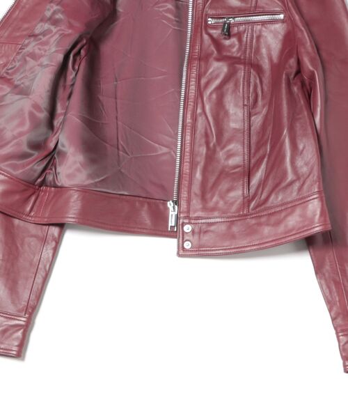MICHAEL KORS（マイケルコース） レザージャケット ライダース ジップ