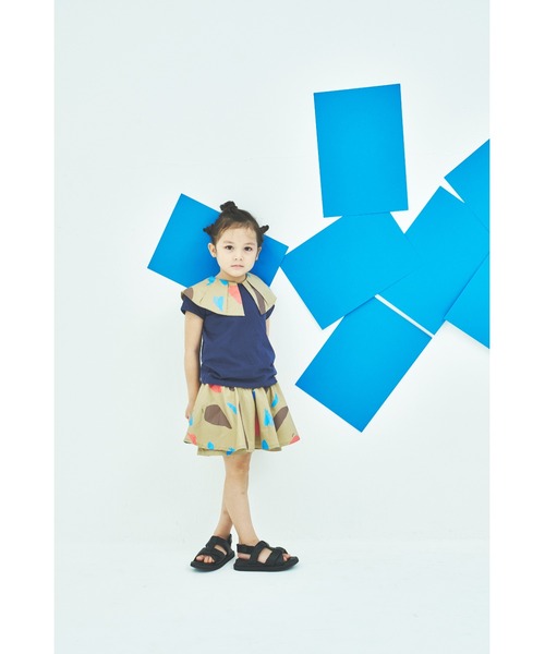 「maarook」 「KIDS」キュロット 130cm ベージュ キッズ_画像4