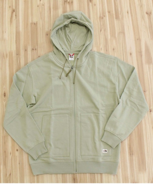 「THE NORTH FACE」 ジップアップパーカー X-LARGE グリーン メンズの画像