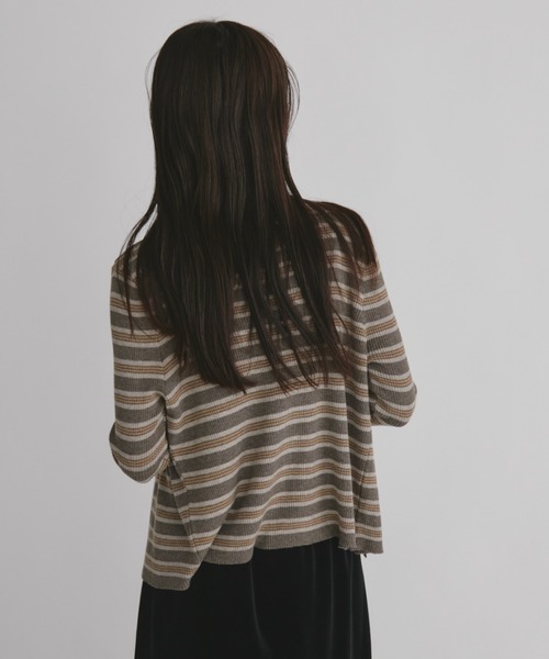 「duei」 ニットアンサンブル FREE ブラウン レディース_画像4