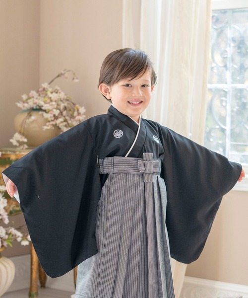 着物 男児ベビー袴ワンピース キッズ 子供 男の子_16
