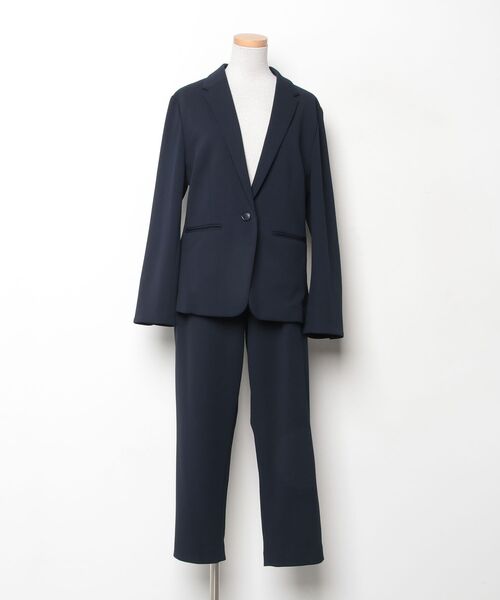 ルイルエブティックパンツスーツ新品 RUIRUE BOUTIQUE（ルイルエブティック） パンツスーツ LL ネイビー