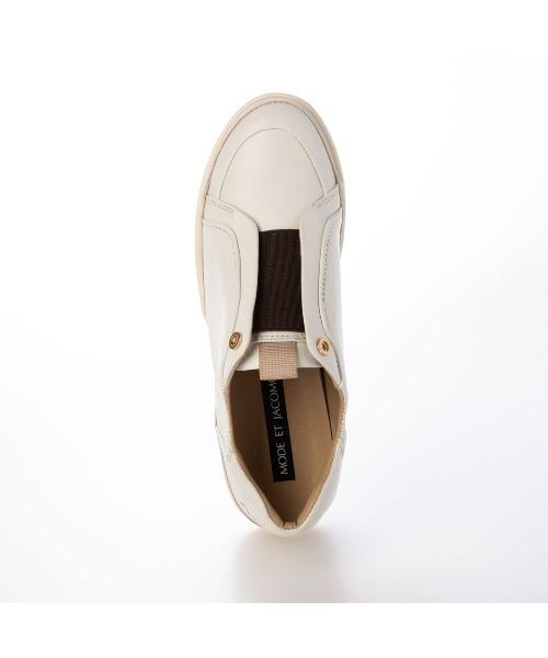 「Mode et Jacomo」 スリッポン 23cm ホワイト系その他2 レディース_画像4