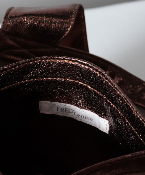 「fredy emue」 トートバッグ FREE シルバー レディース_画像9