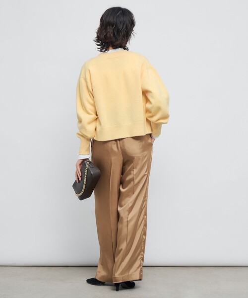 「NOLLEY'S」 ニットカーディガン 38 オフホワイト レディース_画像9