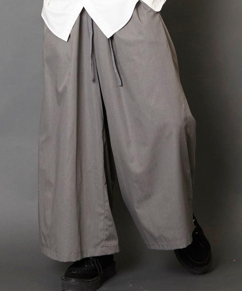 MEMENTISM（メメントイズム） ワイドパンツ スラックス ビッグ