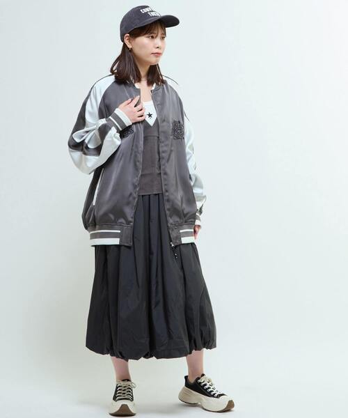 CONVERSE TOKYO 「CONVERSE TOKYO」 スカジャン FREE ベージュ