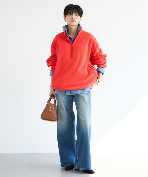 「surt」 ブーツカットデニムパンツ M ブラック レディース_画像8