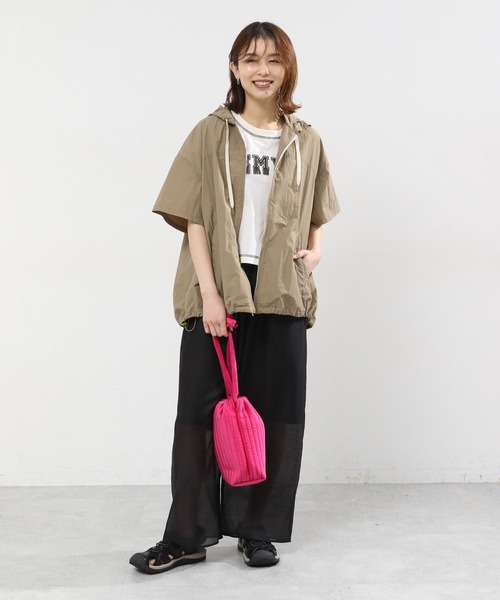 「studio CLIP」 半袖Tシャツ FREE オフホワイト レディース_画像6