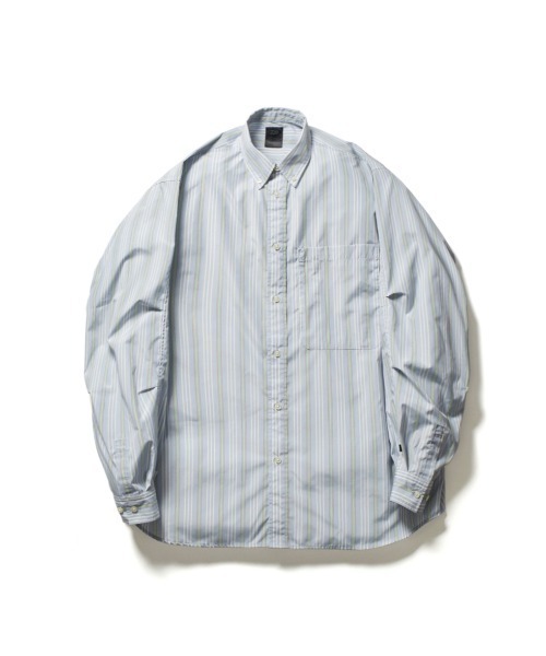 「DAIWA PIER39」 長袖シャツ MEDIUM ブルー メンズ_画像3
