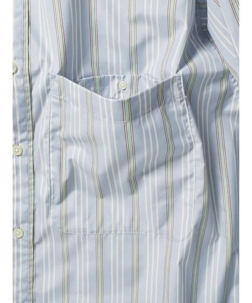 「DAIWA PIER39」 長袖シャツ MEDIUM ブルー メンズ_画像5