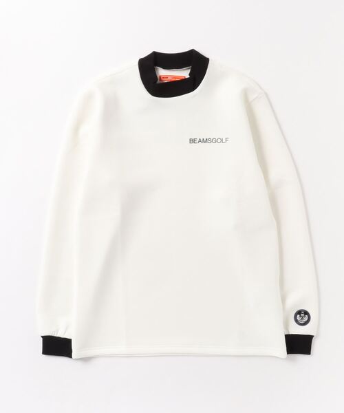 BEAMS GOLF ホワイト 長袖シャツ BEAMS GOLF（ビームス ゴルフ） 長袖Tシャツ X-LARGE ホワイト メンズ