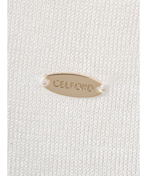 CELFORD（セルフォード） カーディガン 半袖 「洗える」ハーフスリーブ