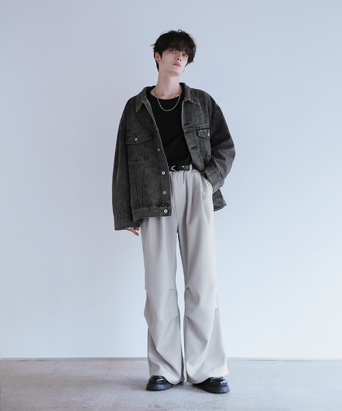 「LILL」 パンツ L グレー メンズ_画像6