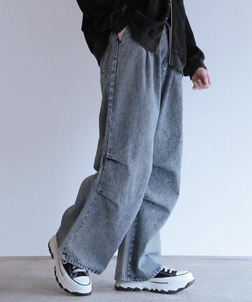 「LILL」 パンツ L グレー メンズ_画像8