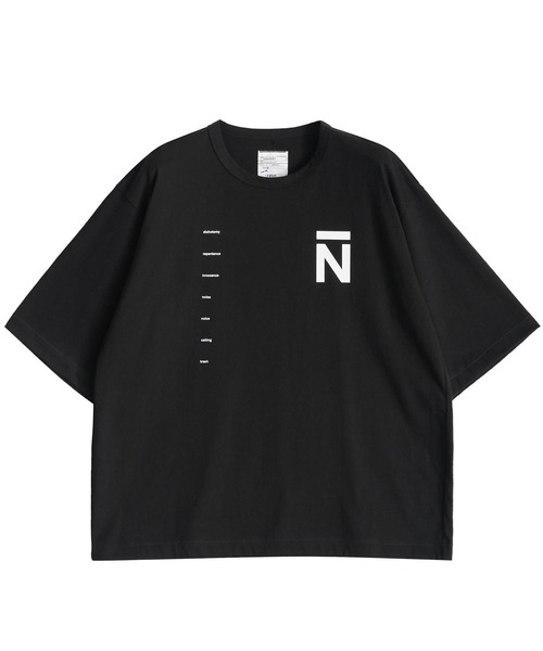 「SHAREEF」 半袖Tシャツ 2 パープル メンズ_画像2