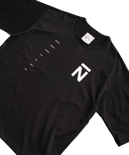 「SHAREEF」 半袖Tシャツ 2 パープル メンズ_画像3