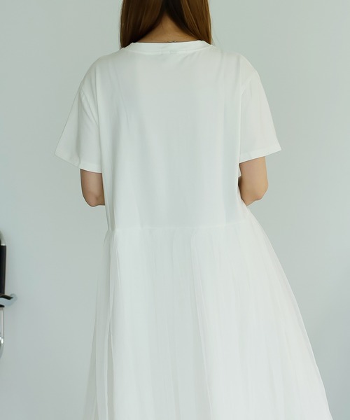 「Girly Doll」 「Doula Doula」半袖ワンピース F ベージュ レディース_画像7