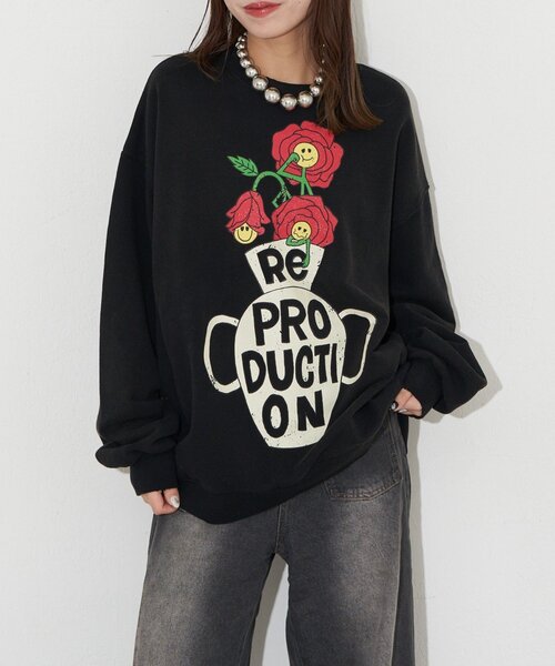 「RePRODUCTION LABEL」 長袖カットソー FREE ベージュ レディース_画像4